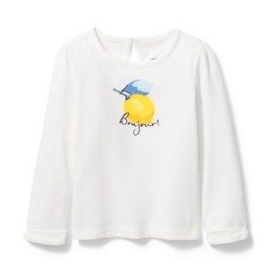 Janie and Jack Lemon Outfit